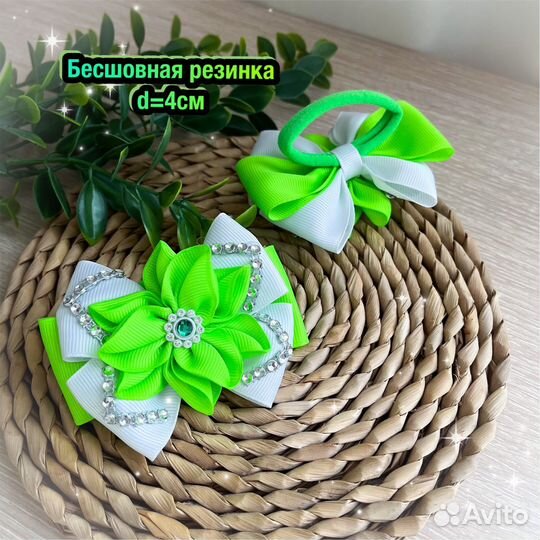 Набор: Бантики и заколки для волос