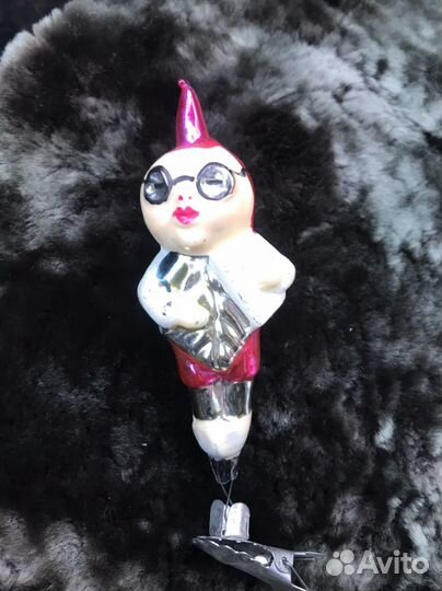 Елочная игрушка СССР Чеполина