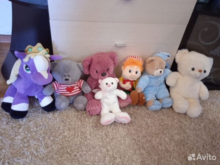 Детские игрушки мягкие