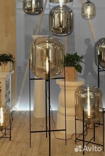 Консоль прикроватная для лампы лофт