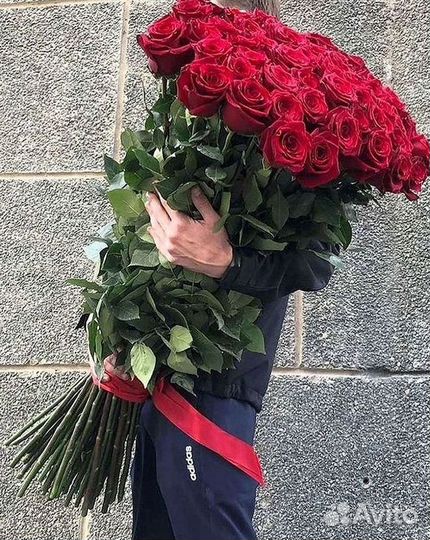 51 Роза, Букеты Цветы Розы 25 101 501 1001