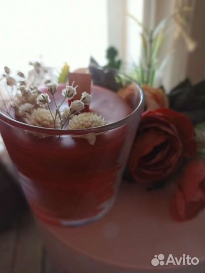 Свечи ручной работы на подарок