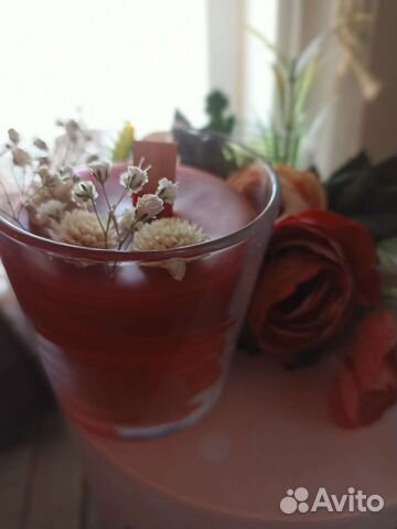 Свечи ручной работы на подарок