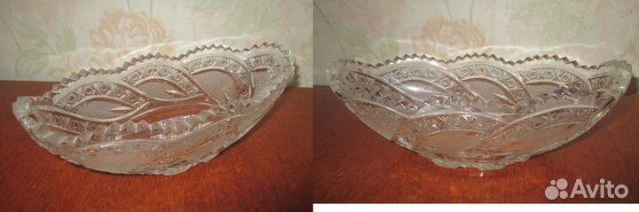 Вазы хрустальные СССР, Россия, Чехословакия