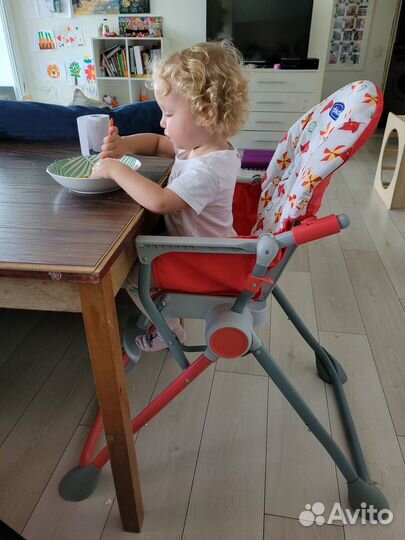 Стульчик для кормления chicco pocket meal