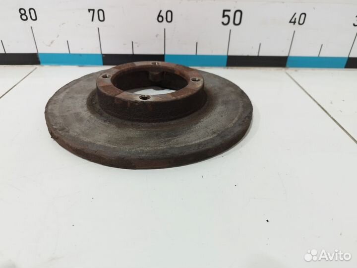 Диск тормозной передний не вентилируемый Matiz