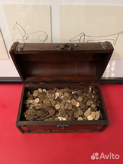 Сундук деревянный старинный