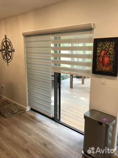 Рулонные шторы день ночь