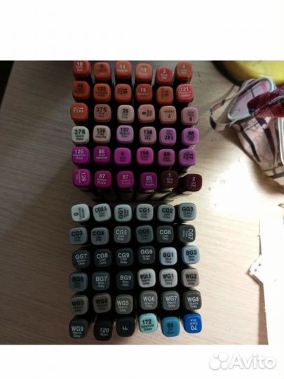 Двухсторонние маркеры