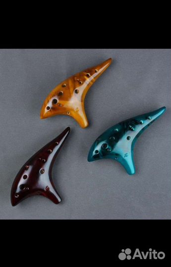 Окарина профессиональная До мажор керамика