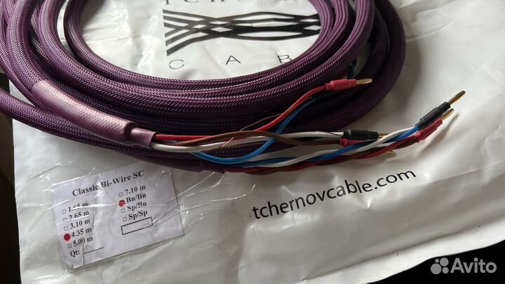Tchernov Cable Classic Bi-Wire SC 4,35м