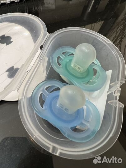 Соска пустышка avent 0-6m