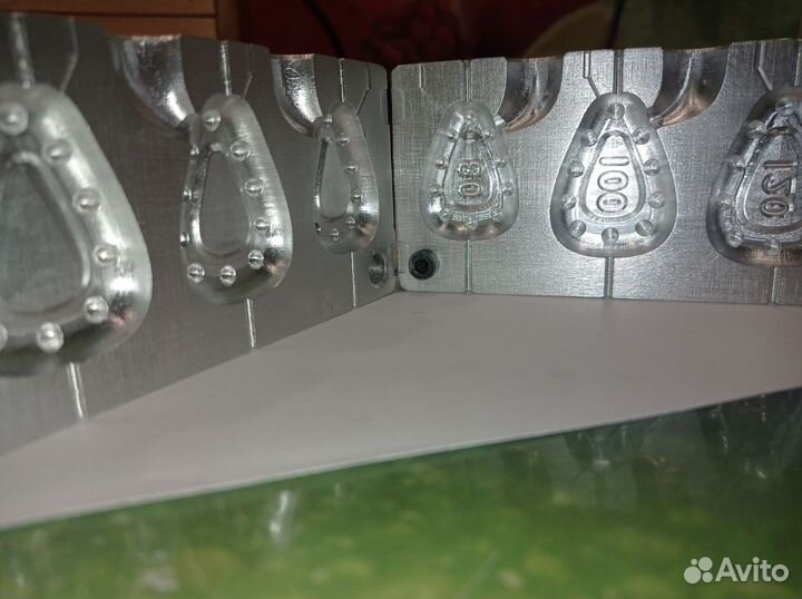 Гриппа скользящая Форма для литья грузил