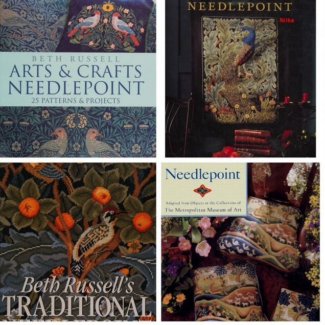 4 сборника по вышивке William Morris