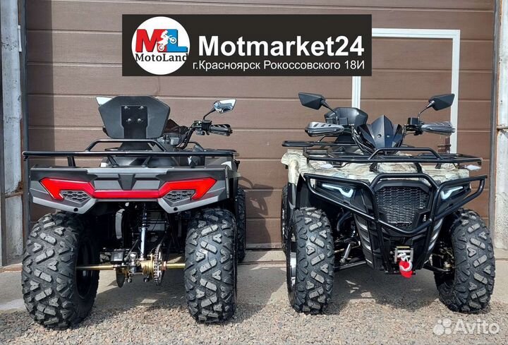 Loncin TRV 300 Вод охл, Вариатор, Лебедка