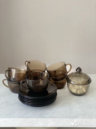 Кружки, набор чашек, сахарница