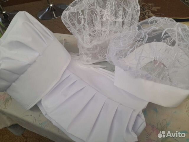 Колпаки,форма и фартуки для поваров