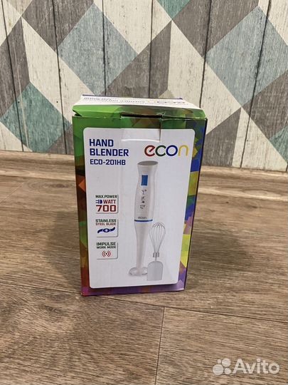 Погружной блендер миксер Econ
