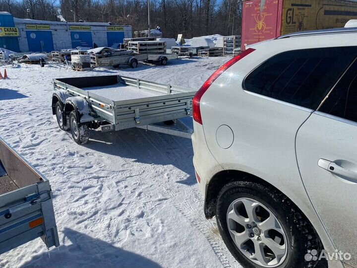 Прицеп двухосный от мзса 817731.022. Доставка