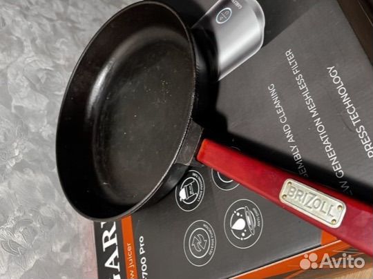 Сковорода чугунная 26см со съёмной ручкой Индукция