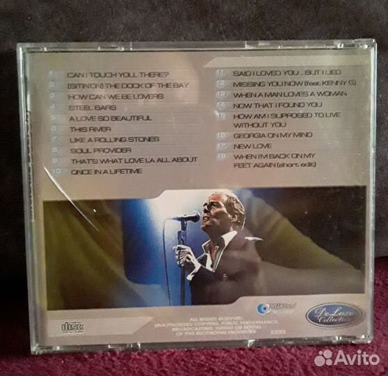 Компакт диск:Майкл Болтон,хиты