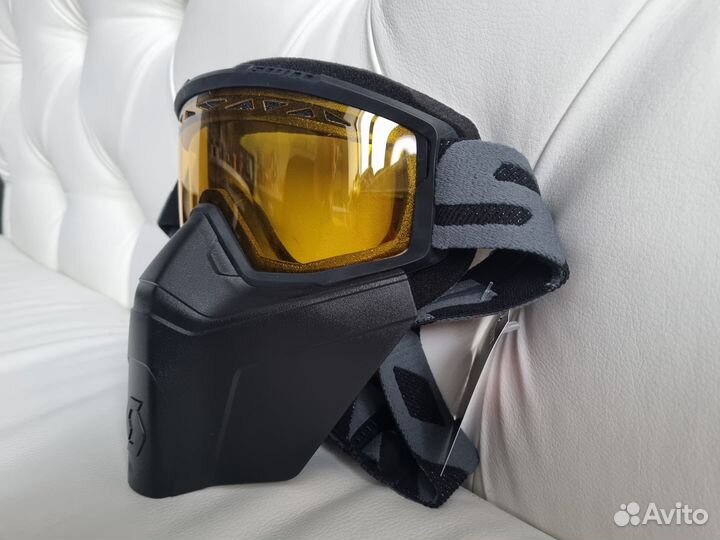 Очки зимние Scott Primal Safari Facemask желтая