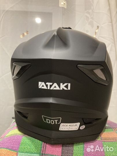 Кроссовый шлем ataki