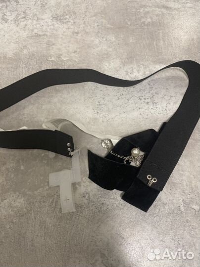 Пояс с бантиком новый для платья