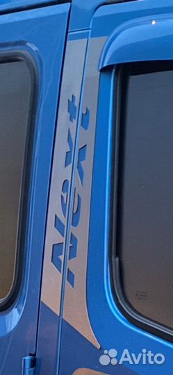 Накладки на стойки двери Некст (нержавейка)