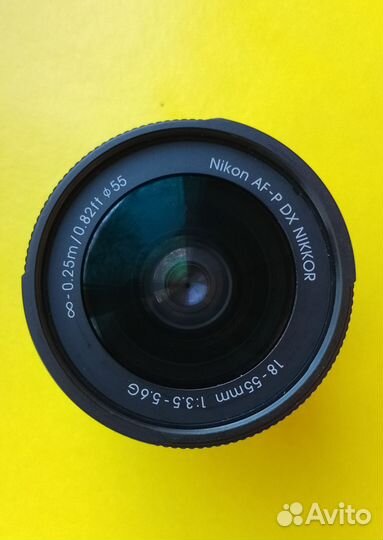 Объектив nikon af-p dx nicor 18-55mm