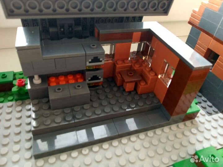 Конструктор Майнкрафт деревня