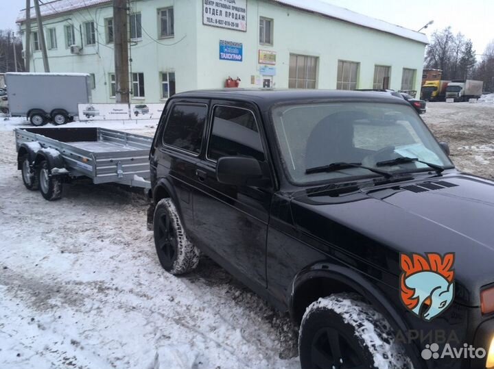 Двухосный прицеп категории В Кузов 3,45*1,51 м