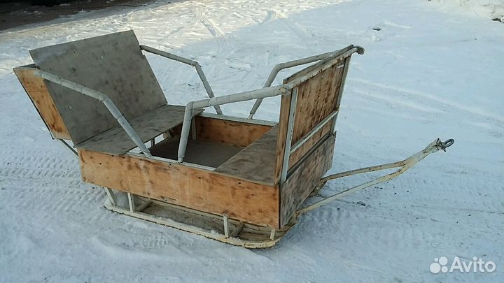 Сани для снегохода