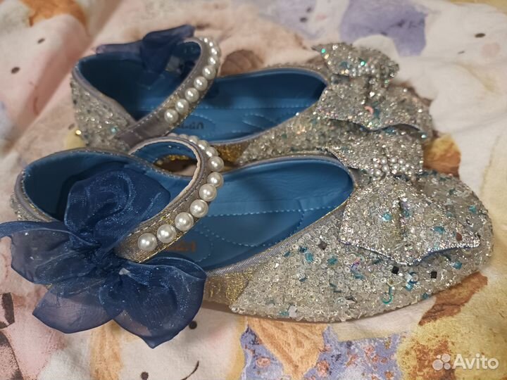 Нарядные туфли для девочки на выпускной 33 размер