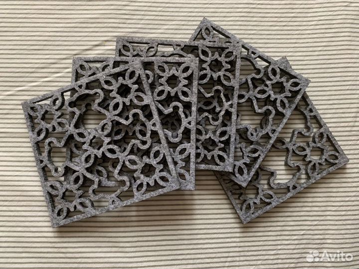 Подставка для чашек из фетра tous