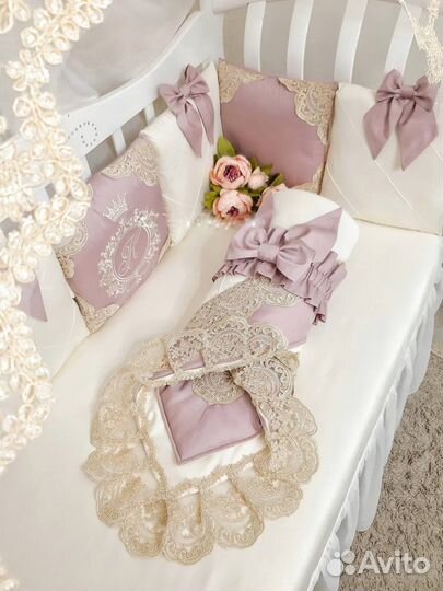 Бортики в кроватку