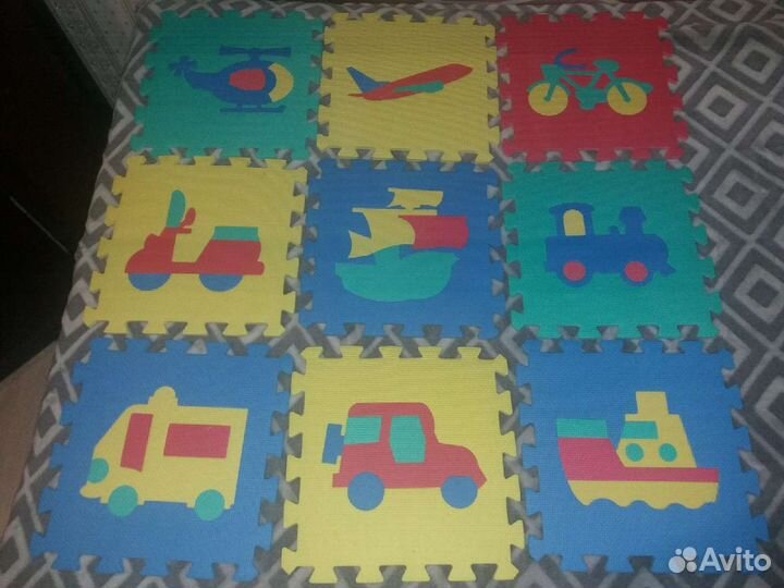 Детский коврик пазл