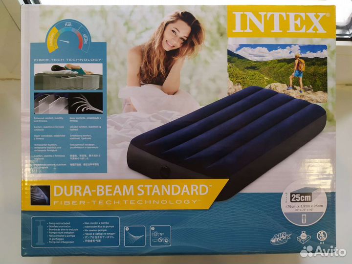 Надувной матрас intex