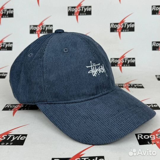 Бейсболка stussy вельвет