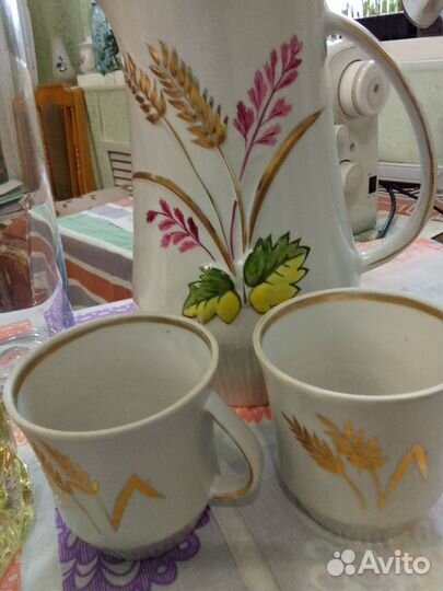 Кувшин для воды с кружками