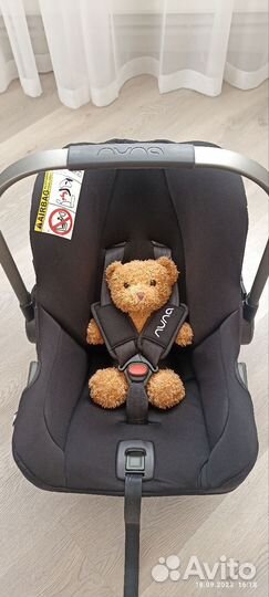 Детская автолюлька nuna pipa с базой