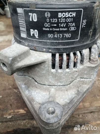 Генератор opel vectra б