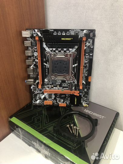 Материнская плата lga 2011 x79 с дефектом