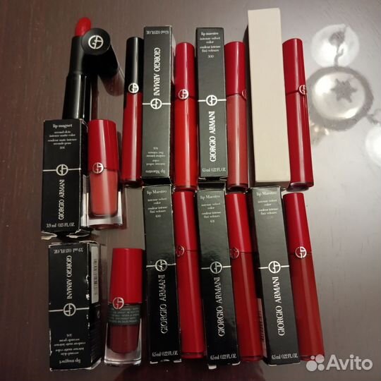 Armani, Lancome, Shiseido, Givenchy, Guerlain