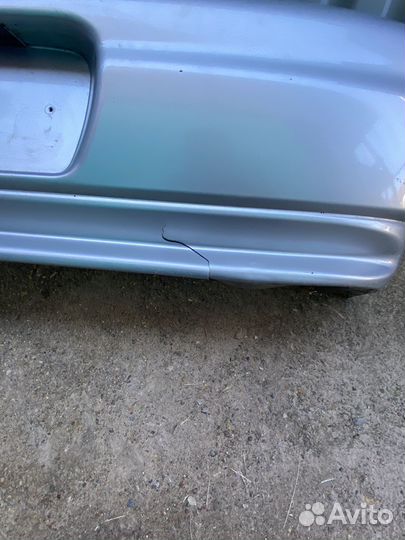 Задний бампер ваз 2112