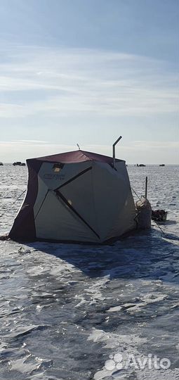 Зимняя палатка бу Снегирь 3Т long