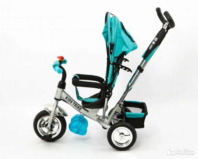 Велосипед 3-х кол. kids trike E10 Морская волна