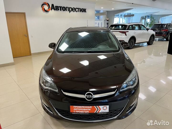 Opel Astra 1.6 МТ, 2013, 172 000 км