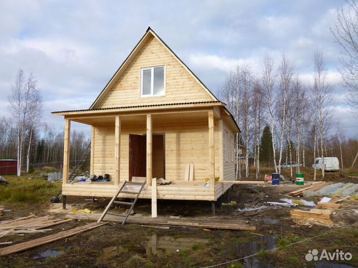 Каркасный дом 4-3