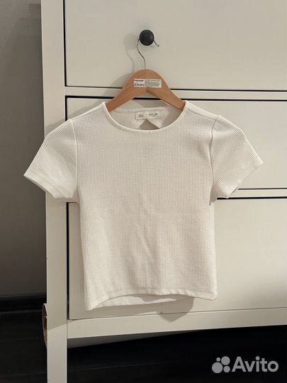 Футболка в рубчик zara kids 164 для девочек